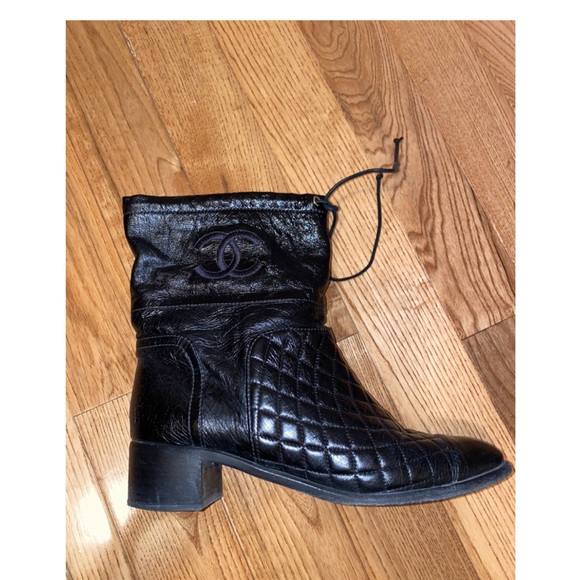 SOLD CHANEL ankle boots - Picture 6 of 8